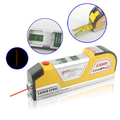 Laser Level with Tape Measure Pro 3 (250cm)